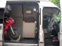 Ford Transit Stealth Camper Sliding Door